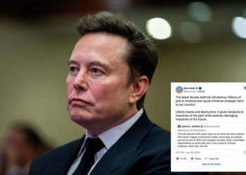 Elon Musk doubles down on ‘big beautiful bill’ criticism, calling it ‘utterly insane’ and ‘political suicide’