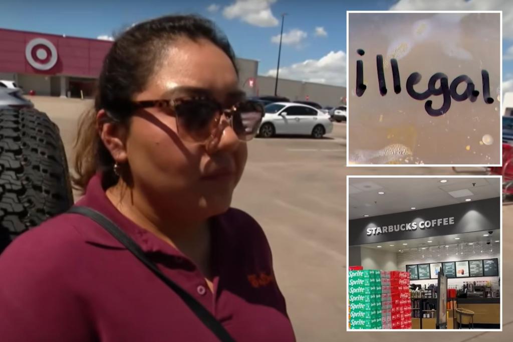 Texas Starbucks customer fumes over ‘illegal’ joke that barista wrote on her cup: ‘It’s offensive’