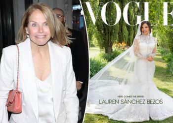 Katie Couric slams Lauren Sánchez’s ‘tacky’ Dolce & Gabbana dress after $50M wedding to Jeff Bezos