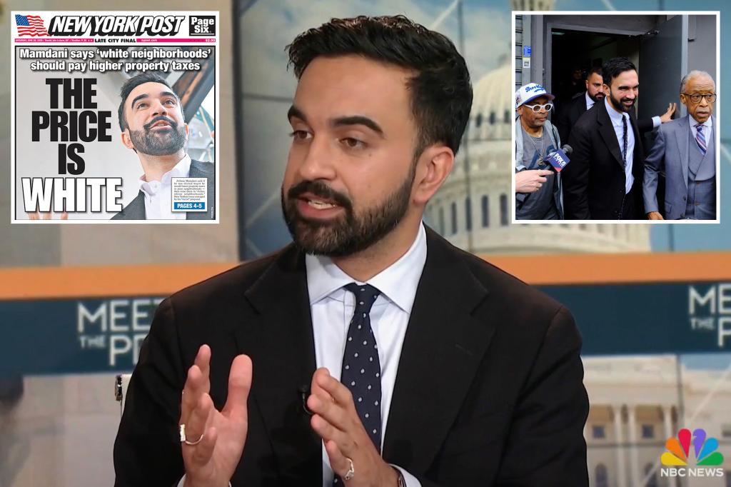 Zohran Mamdani doubles down on plan to target ‘whiter neighborhoods’ with higher taxes — and says billionaires shouldn’t exist