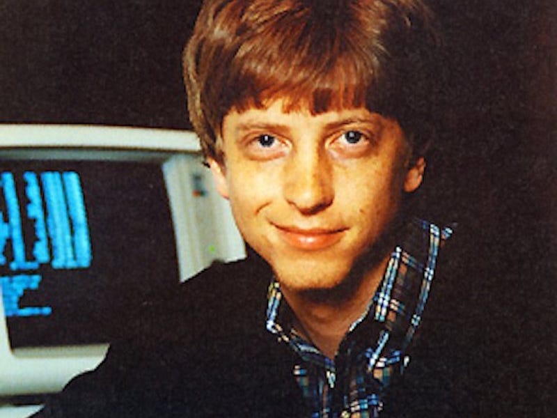 bill gates young
