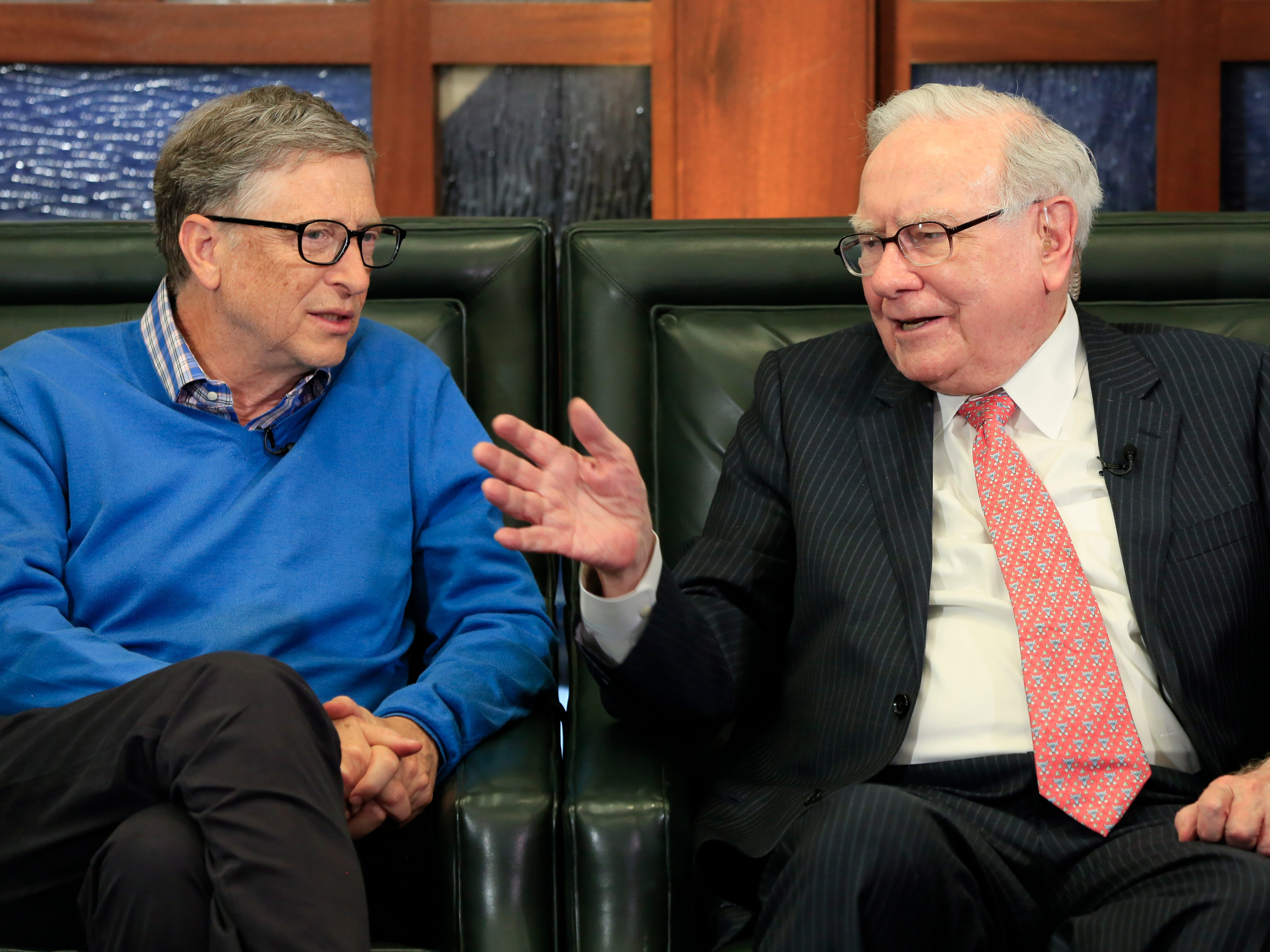 Bill Gates and Warren Buffett