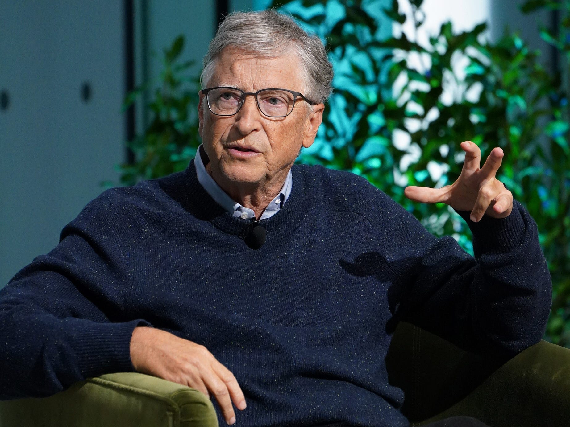 Bill Gates talking