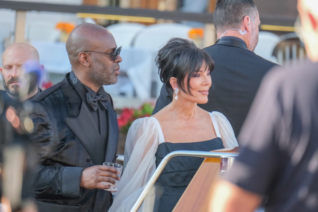 Kris Jenner and Corey Gamble