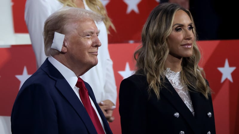 Donald Trump and Lara Trump