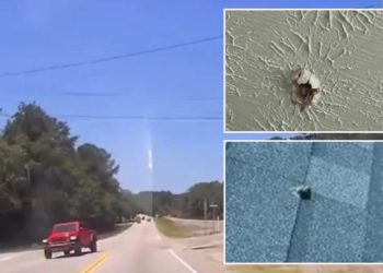 ‘Space junk’ from fiery meteor that ripped through Southeast US may have crashed into a home: officials