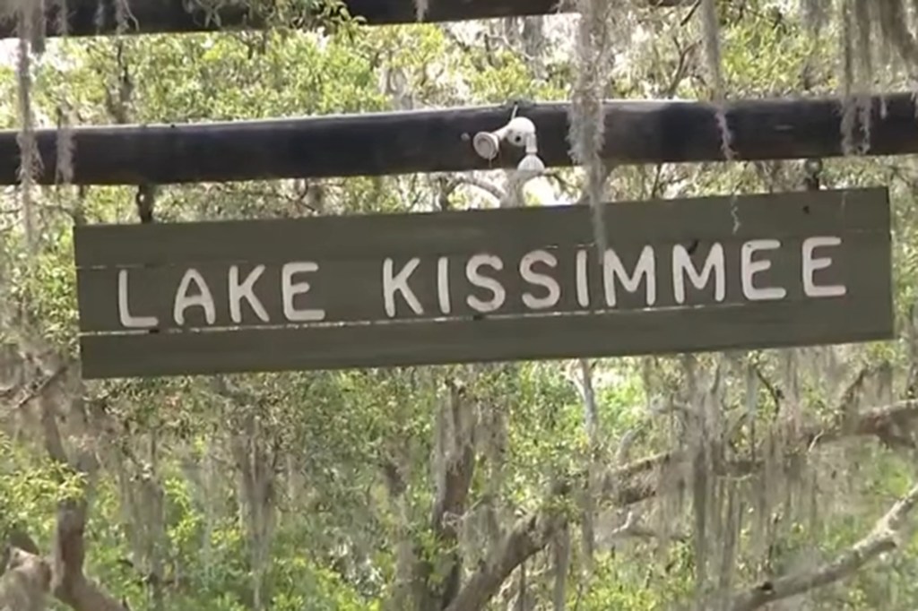 Lake Kissimmee sign.