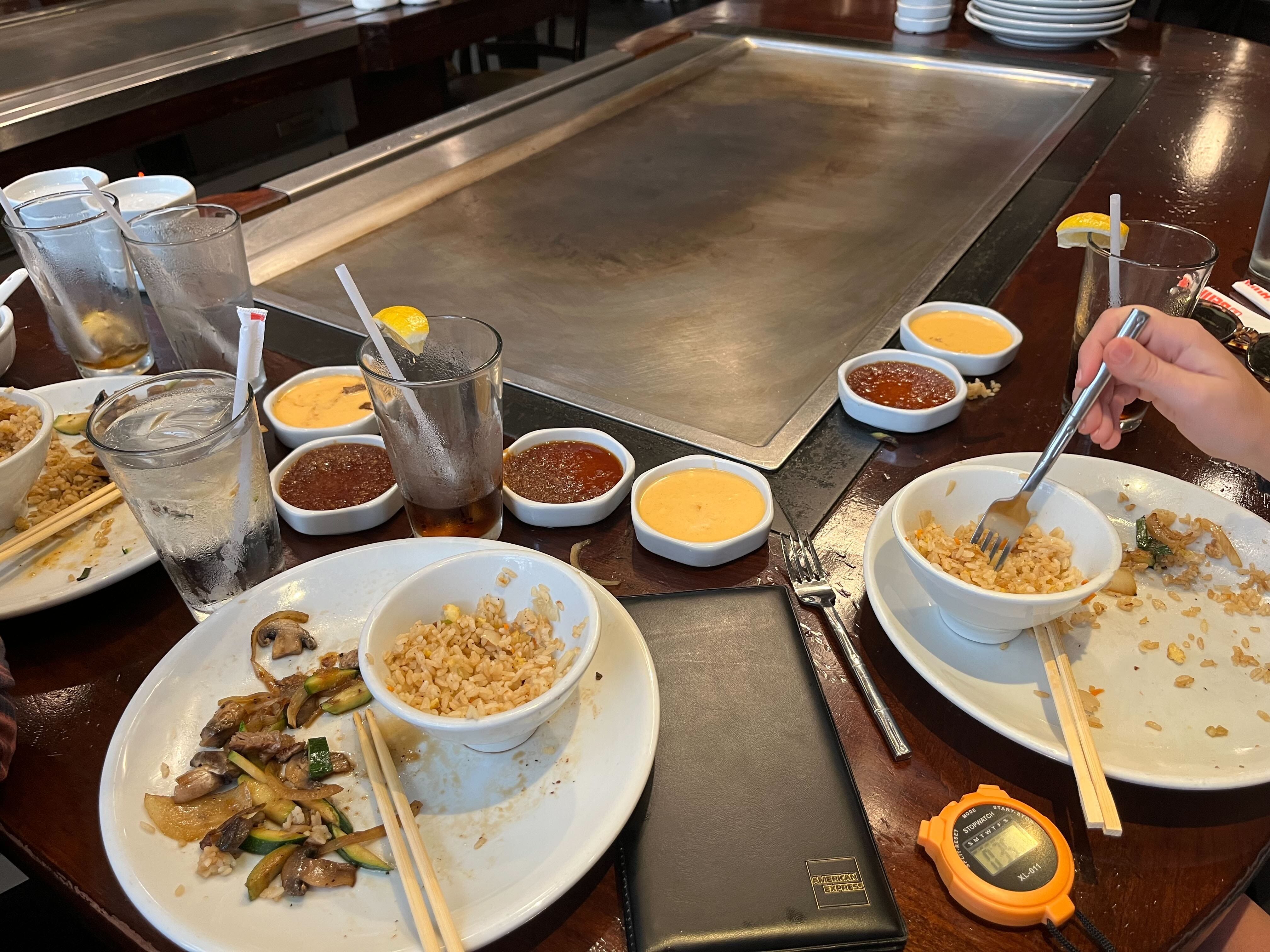 benihana meal