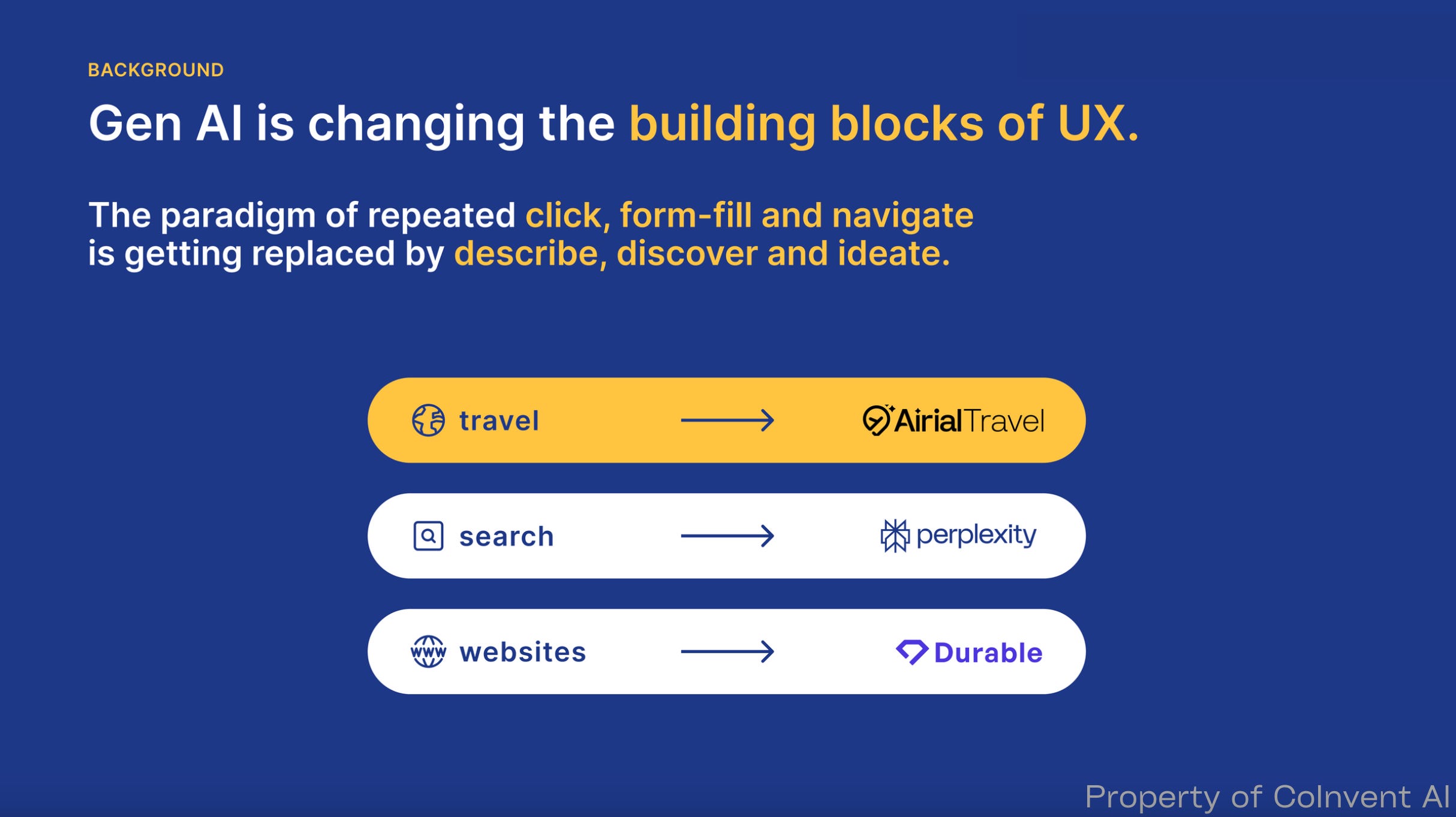 "Gen AI is changing the building blocks of UX."