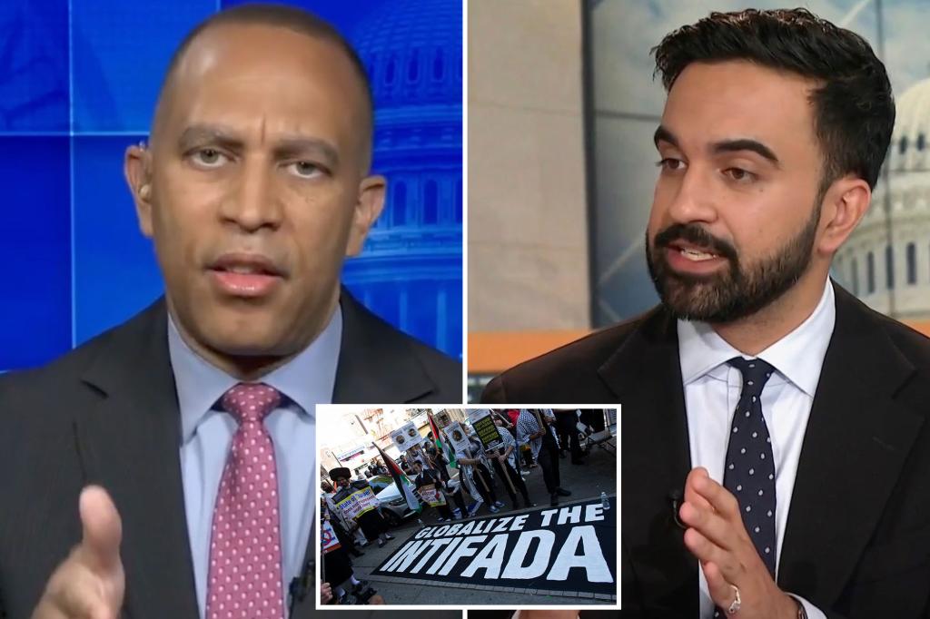 Top House Dem Hakeem Jeffries demands socialist Zohran Mamdani ‘clarify’ his defense of ‘intifada’ chant