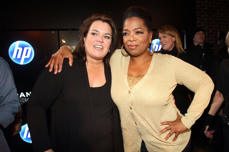 Oprah and Rosie O'Donnell