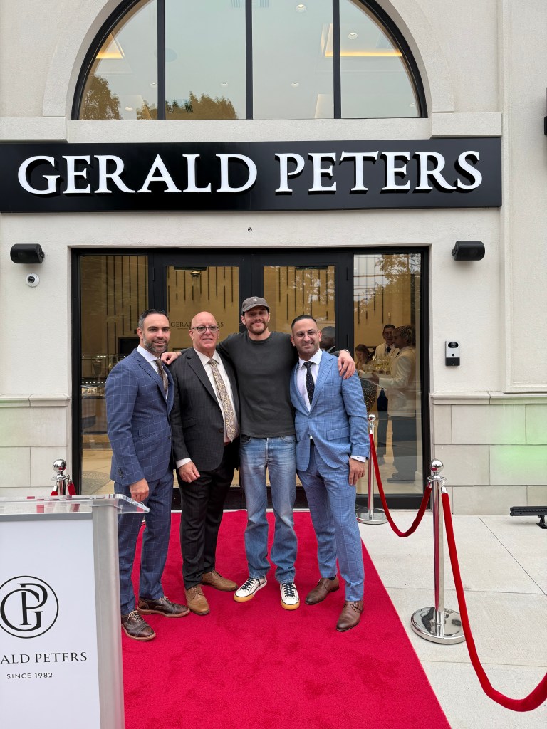 Pete Davidson buying matching Rolex watches for him and Elsie Hewitt at the Gerald Peters Watch & Jewelry showroom in Staten Island, NY Friday. 