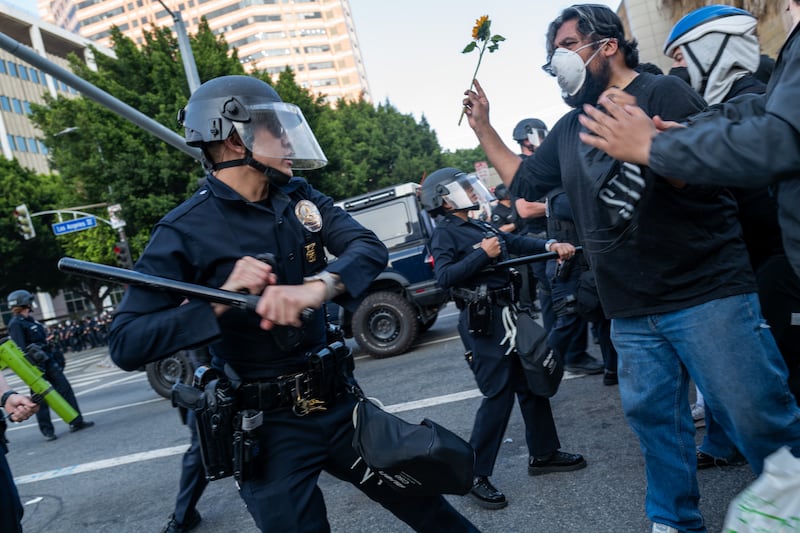 Attorney General Pam Bondi blames sanctuary city policies for the violence that erupted at the anti-ICE protests in Los Angeles.