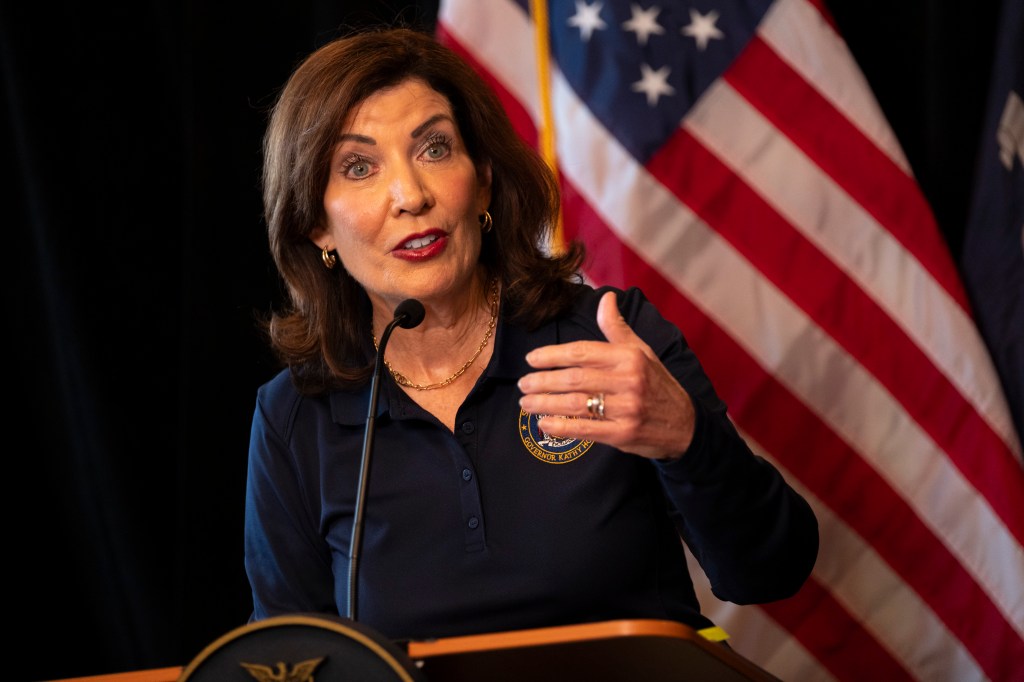 Governor Kathy Hochul announces benefits for Airport Union employees. 