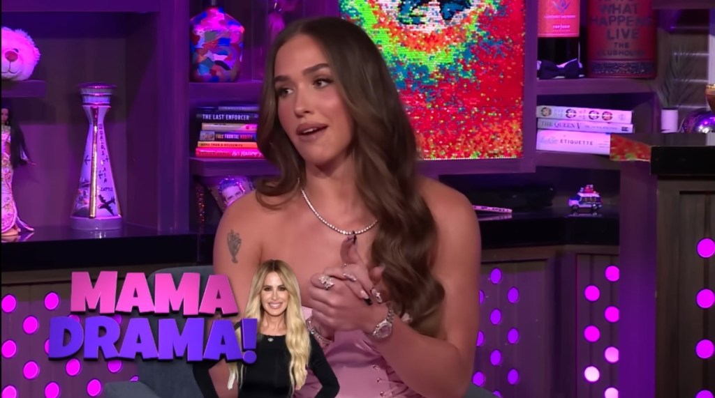 Ariana Biermann on Sunday's episode of 
