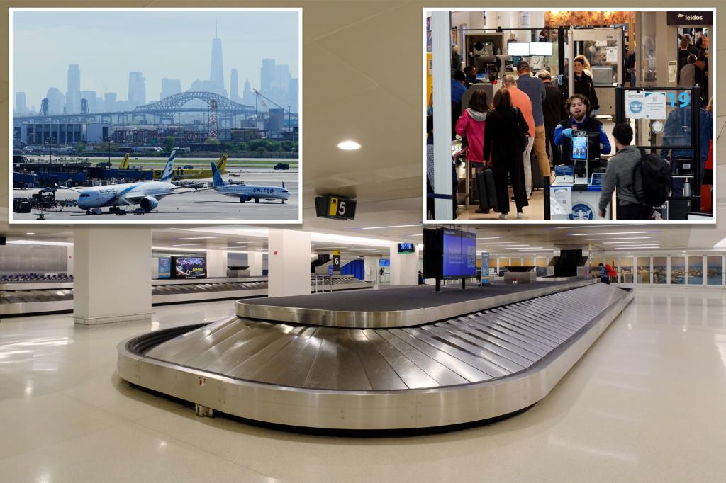2-year-old boy is swept away on luggage conveyor belt at Newark Airport in latest terror at  beleaguered travel hub