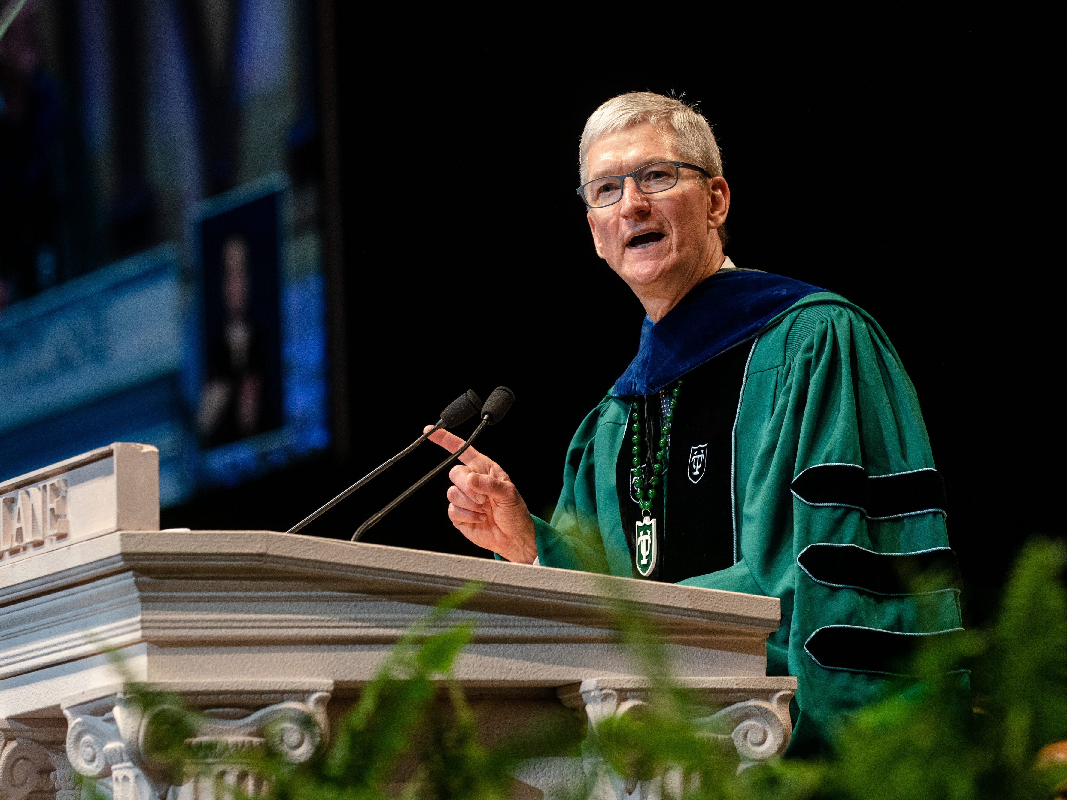 Tim cook tulane