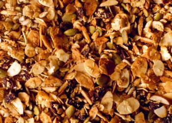 Granola is yummy. This AI version is pretty good, too.