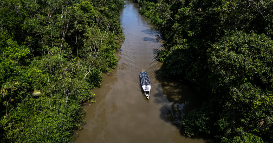 A Better Way to Get Around in the Amazon: Solar-Powered Canoes