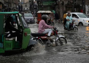 A week of heavy rains and floods across Pakistan kills 46 people including 13 family members