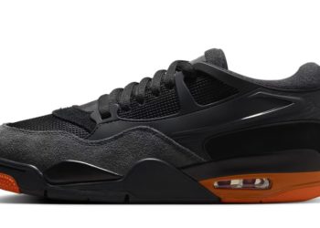 Air Jordan 4 RM “Black/Orange” Has Dropped