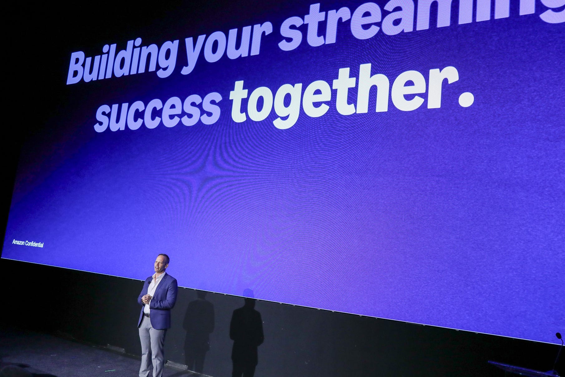 Jeremy Helfand of Amazon at Engage event, 2025
