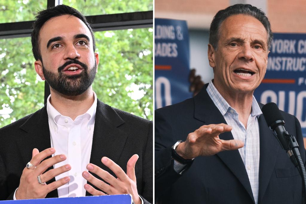 Andrew Cuomo’s comfortable lead over Zohran Mamdani cut by 50% in home stretch before Dem mayoral primary: poll