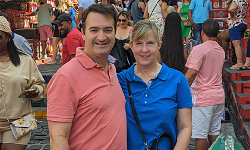 Melissa and Mark Hortman