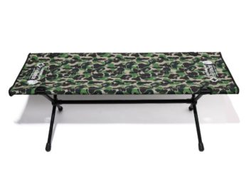 BAPE & Helinox Reunite for CAMO Outdoor Furniture & Special-Edition Shark Hoodie