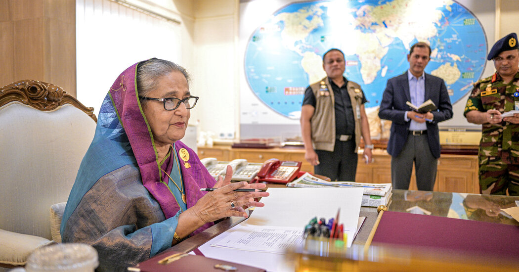 Bangladesh’s Ousted Leader Faces New Arrest Warrant in Killing of Protesters