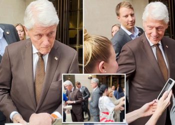 Bill Clinton stumbles ahead of NYC book event, sparking concern: ‘Like Joe Biden’ 