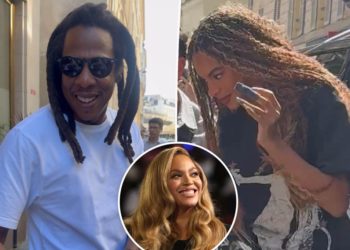 Blue Ivy, 13, is mom Beyoncé’s twin on Paris outing with dad Jay-Z