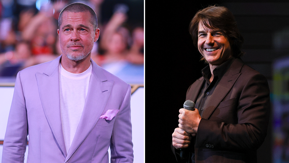 Brad Pitt Says He Would Collaborate With Tom Cruise Again — Only If He Doesn’t Have To Hang Off A Plane