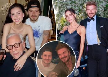 Brooklyn Beckham celebrates father-in-law’s birthday after snubbing his own dad’s 50th