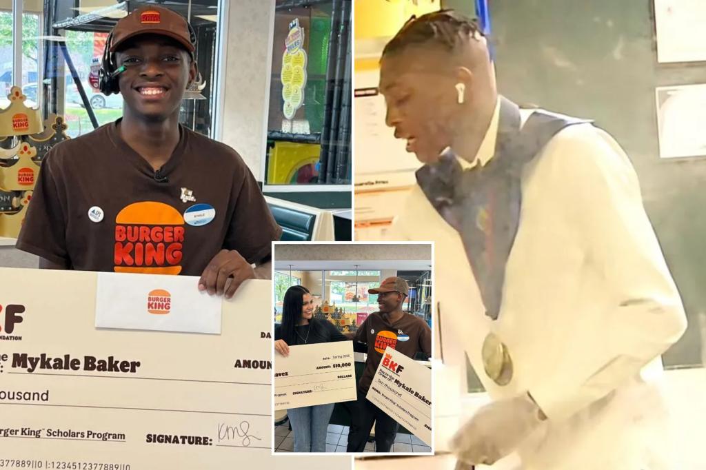Burger King worker Mykale Baker who worked on graduation night makes college decision after viral TikTok, $231K fundraiser