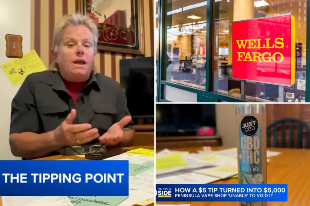 Calif. teacher accidentally leaves $5K tip at vape shop