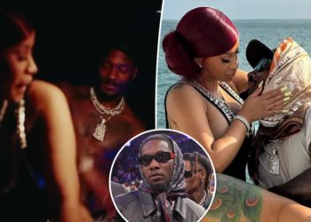 Cardi B makes Stefon Diggs romance Instagram-official with raunchy twerking video amid nasty divorce from Offset