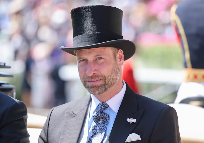 Prince William at Ascot