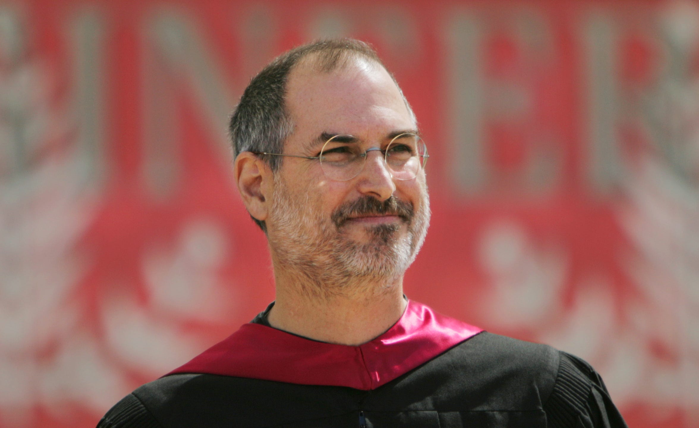 Steve Jobs spoke at the 114th commencement at Stanford University in Stanford, California on Sunday, June 12, 2005.
