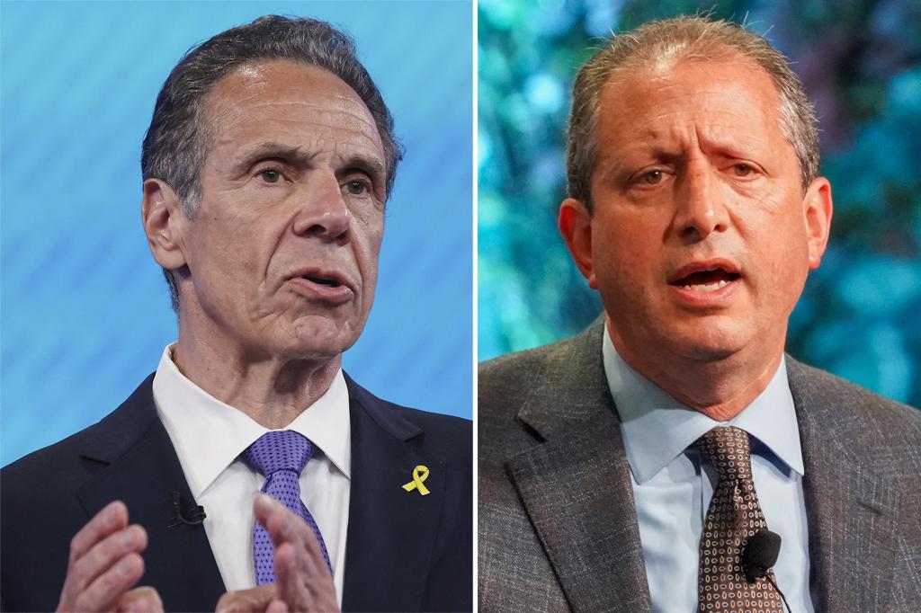 Cuomo the accused sex harasser targets comptroller foe over dog-neutering, smoking-ban suits