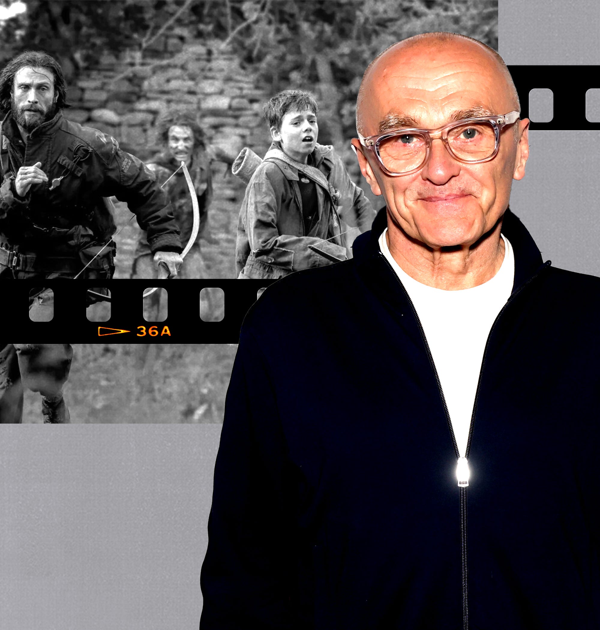 Photo of Danny Boyle with a image from 28 Years Later