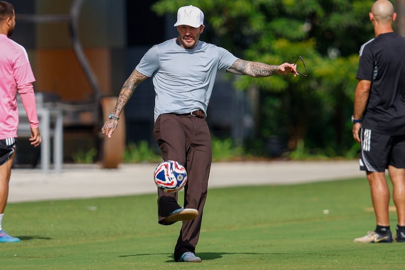 Beckham, president and co-owner of Inter Miami, has been a UNICEF ambassador since 2005.