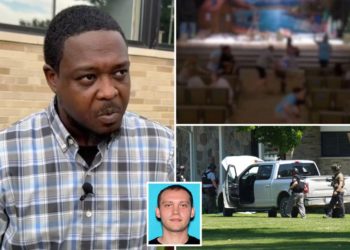 Deacon reveals moments split-second decision to run over Michigan church gunman with pickup truck