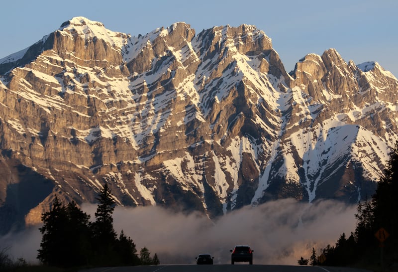 The tragic accident occurred Thursday at Banff National Park.