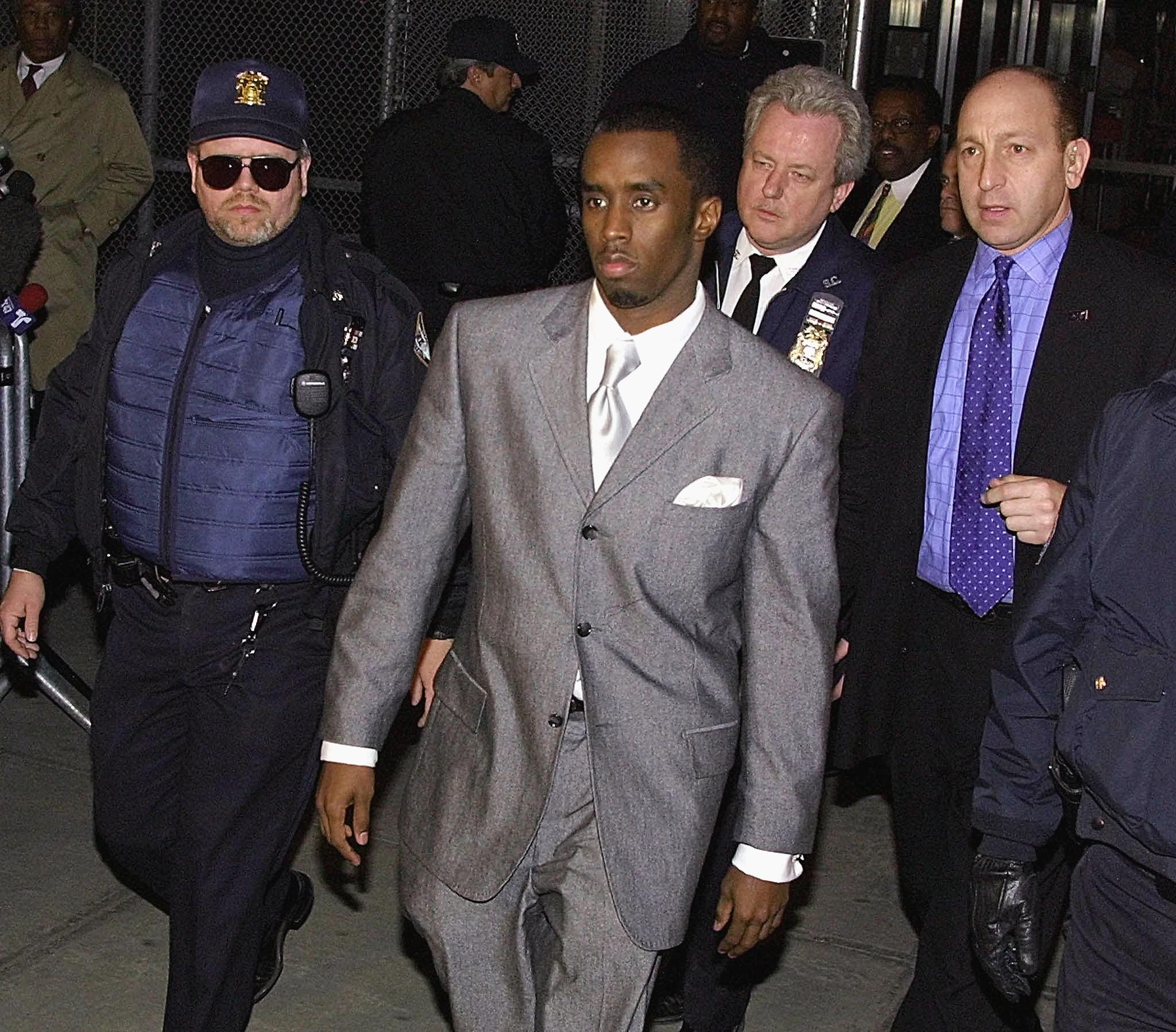 Sean "Diddy" Combs was acquitted after taking the witness stand in his 2001 Manhattan trial.