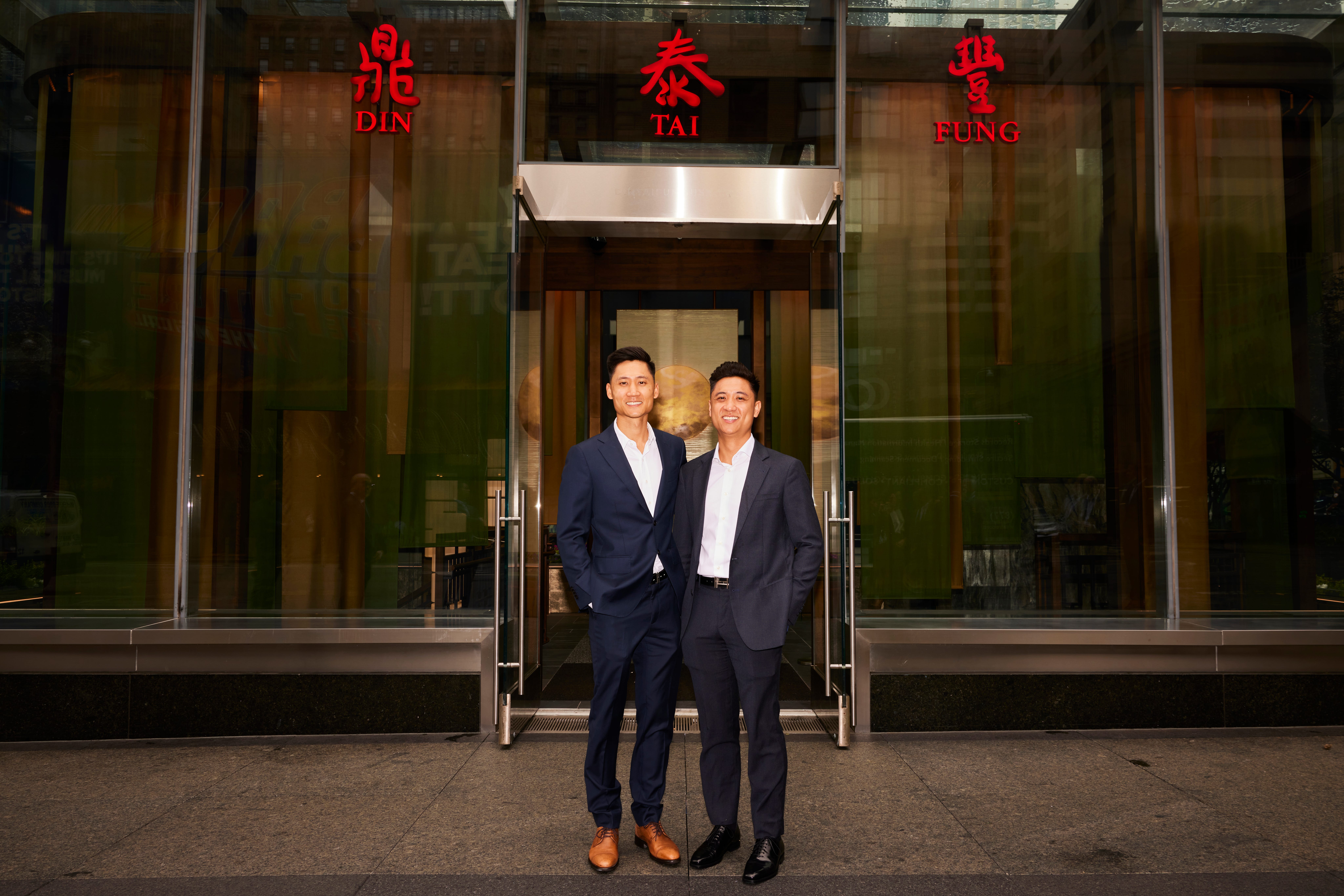 Aaron and Albert Yang, the two CEOs of Din Tai Fung.