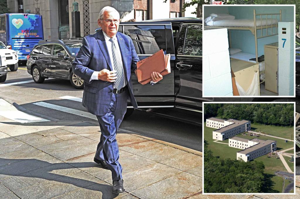 Disgraced ex NJ. sen Bob Menendez to report to prison after bribery conviction