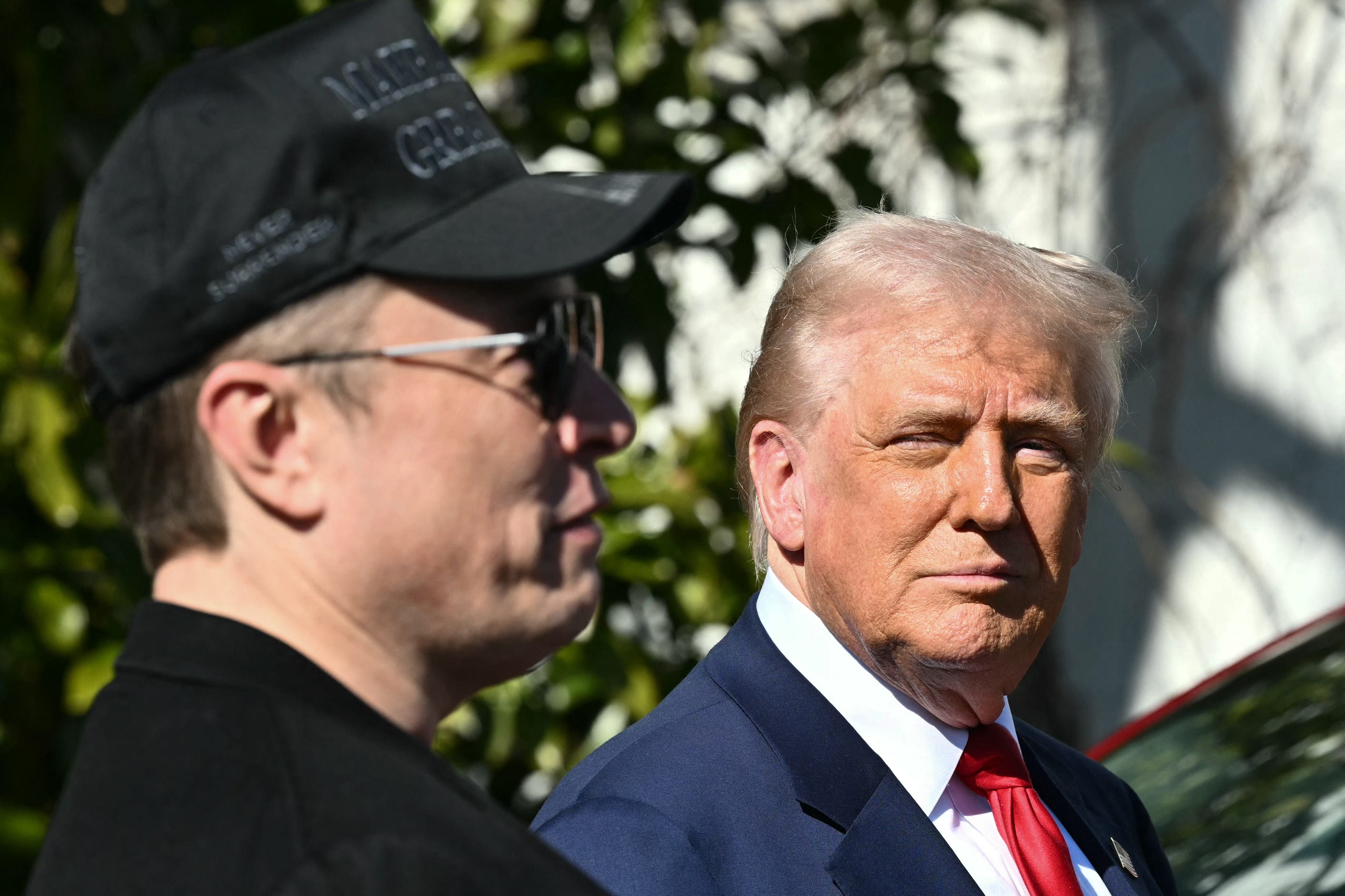 Elon Musk and Donald Trump in March 2025.