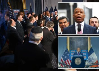 Eric Adams signs executive order adopting Holocaust remembrance group’s definition of antisemitism