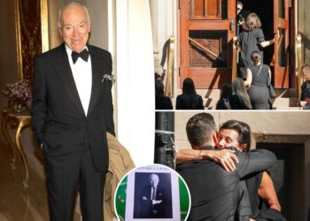 Estee Lauder mogul Leonard Lauder remembered by family, friends as ‘larger than life’ during star-studded NYC service